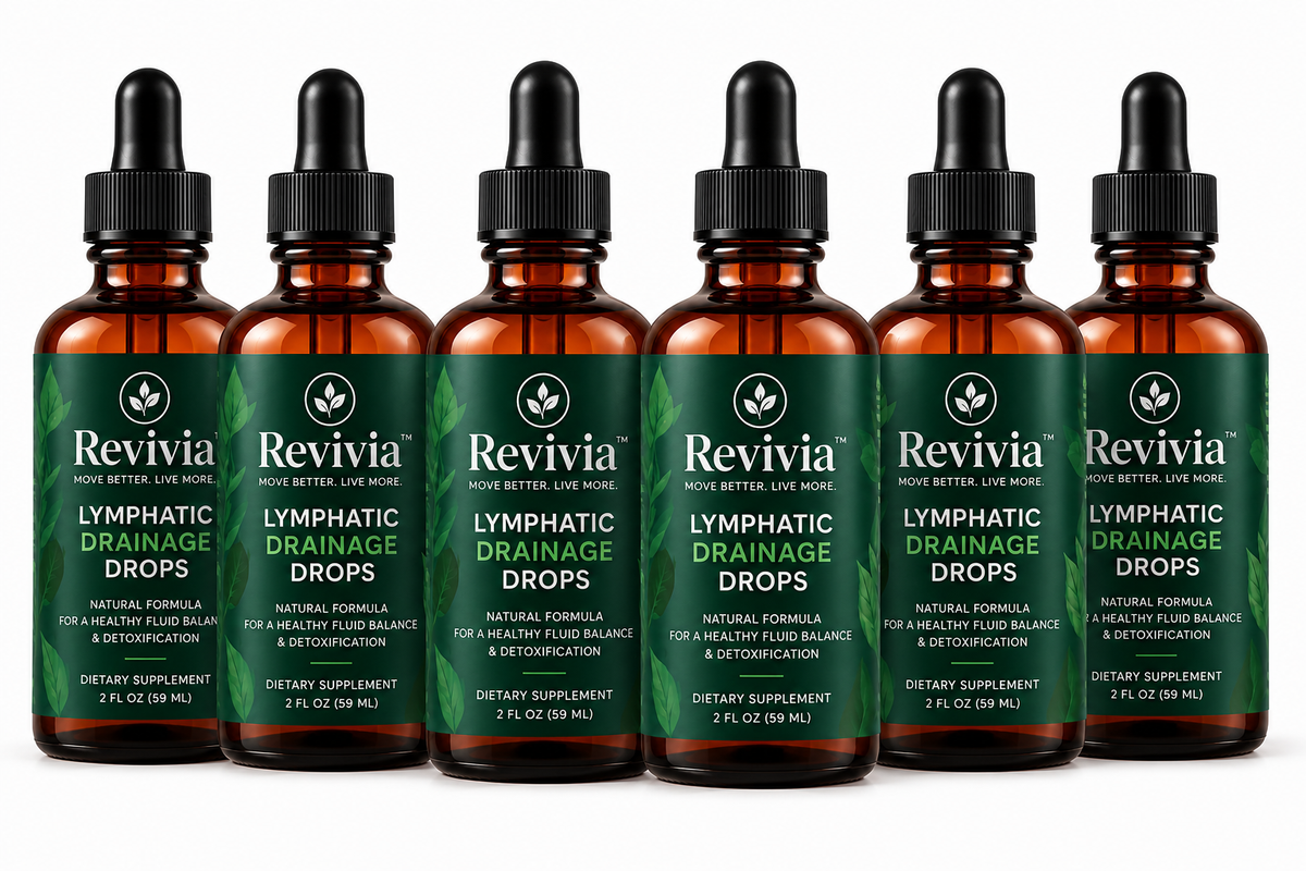 6x Revivia™ Lymphatic Drainage Drops